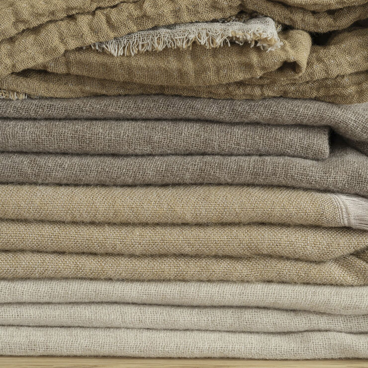 Blomus Throw -MERINO- Moonbeam Moonbeam