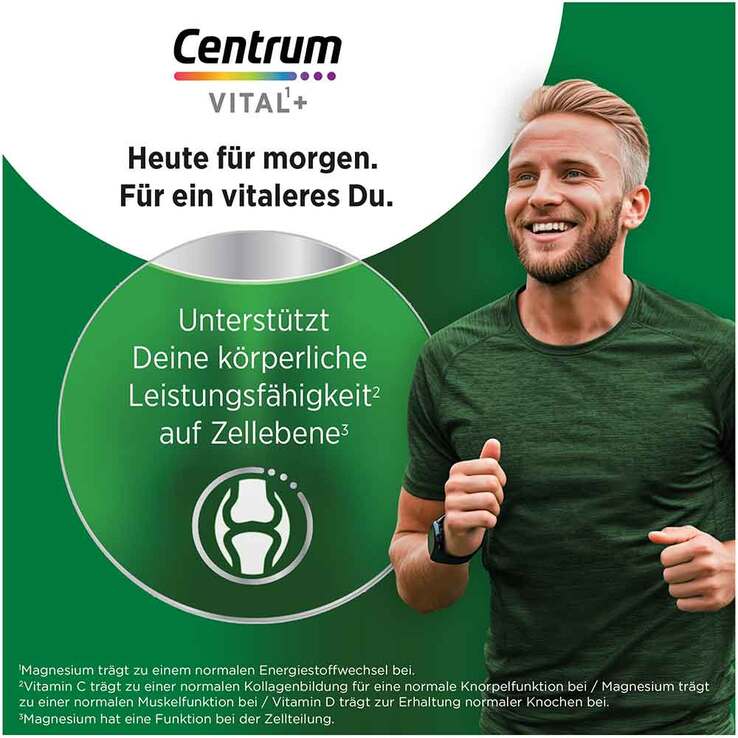 Centrum Vital + Knochen Knorpel & Muskeln Tabletten, 30 St