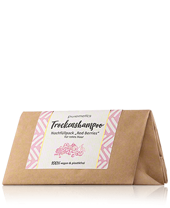 puremetics Trocken-Shampoo Red Berries Nachfüllpack 100g