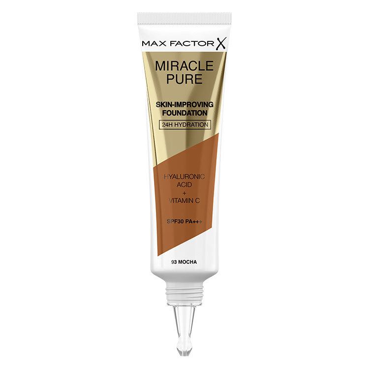 Max Factor Miracle Pure Skin-Improving Foundation 93 Mocha 30ml
