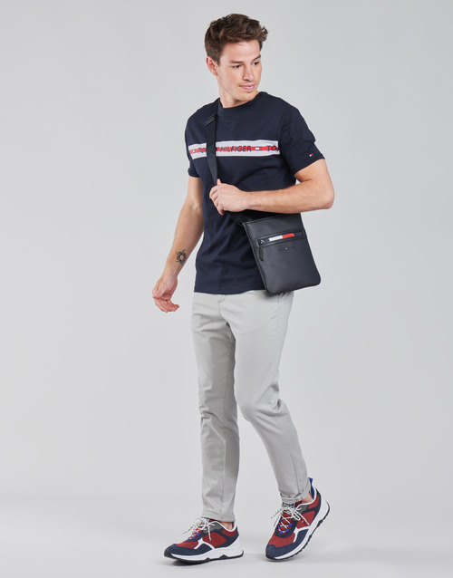 Tommy Hilfiger - CN SS TEE LOGO - Marine