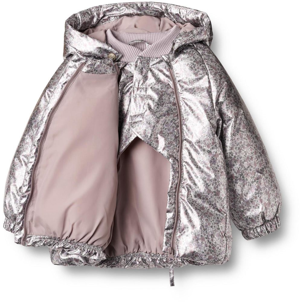 Køb Wheat Silver Flower Meadow Puffer Jakke Morgen