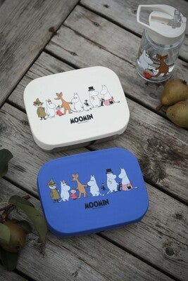 Mummitrollet Matboks Tynnmetall, Familie Beige