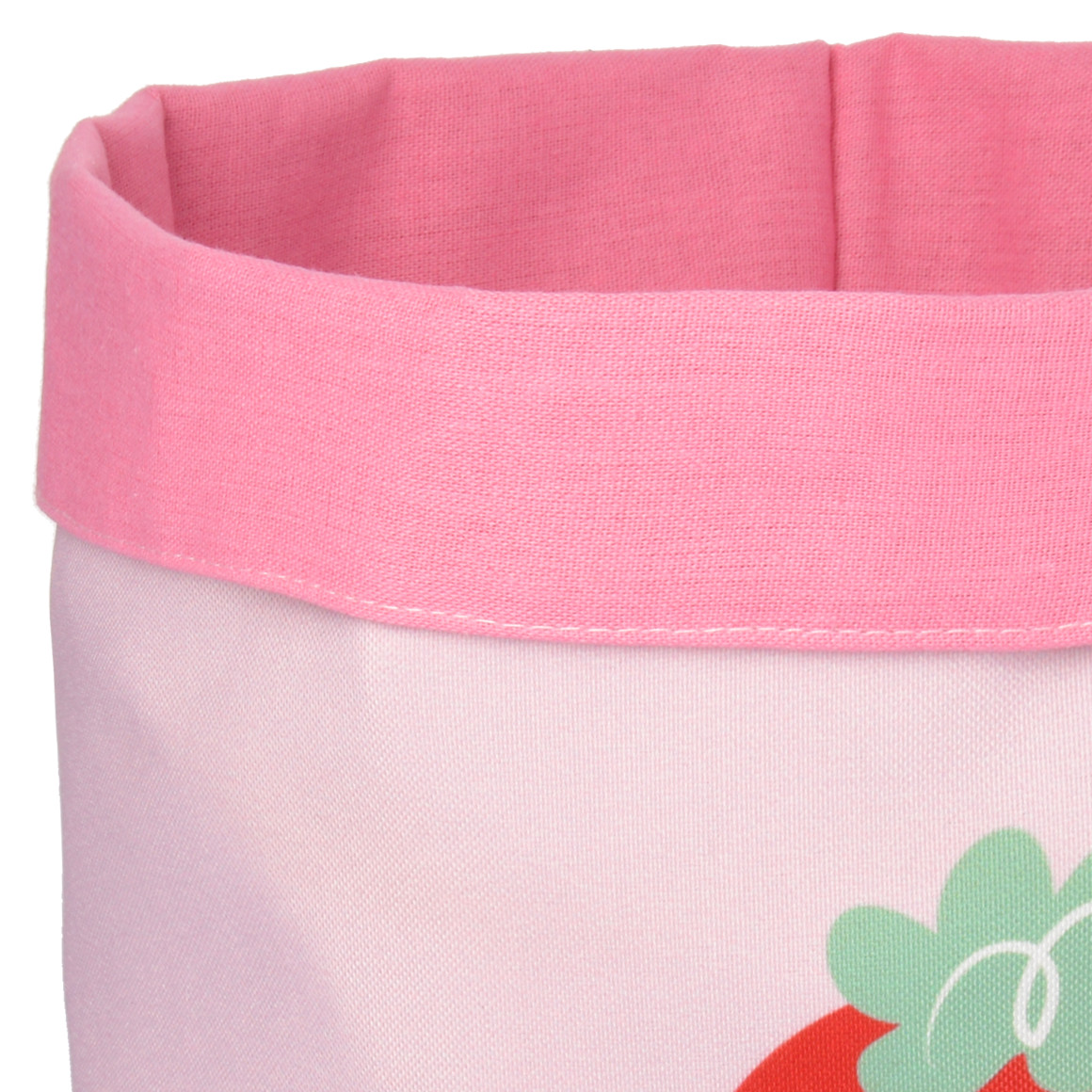 Topolino Großer Aufbewahrungskorb mit bunten Motiven rosa / pink