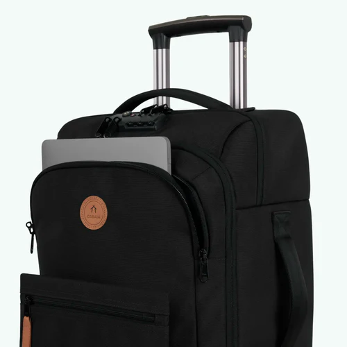 Valise souple 4 roues Small Berlin Noir