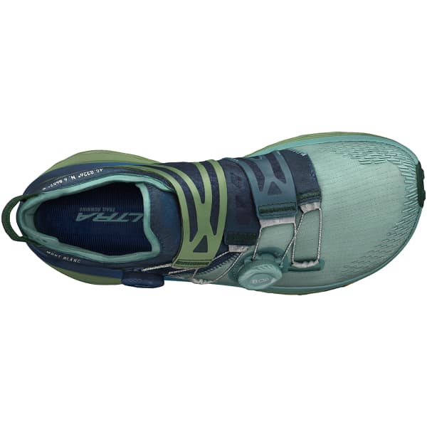 Chaussure trail ALTRA MONT BLANC BOA BLUE/GRN