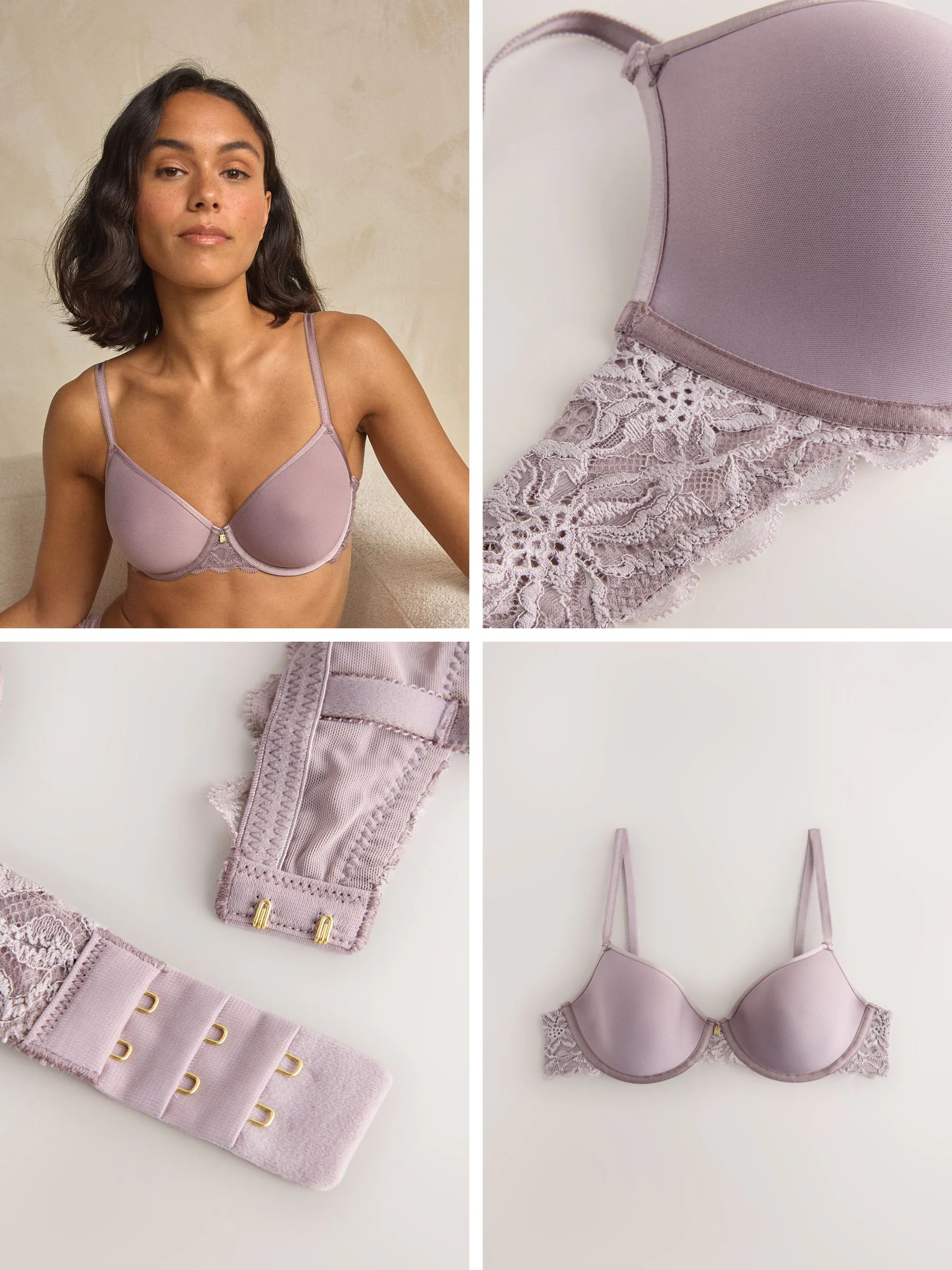 Taupe - Premium Ultimate Comfort Lightweight Breathable T-Shirt Bra