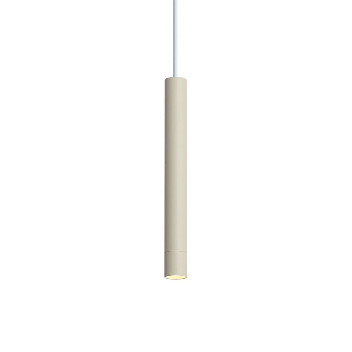 Moderne hanglamp beige met wit voor railsysteem 1-fase - Iconic Frini