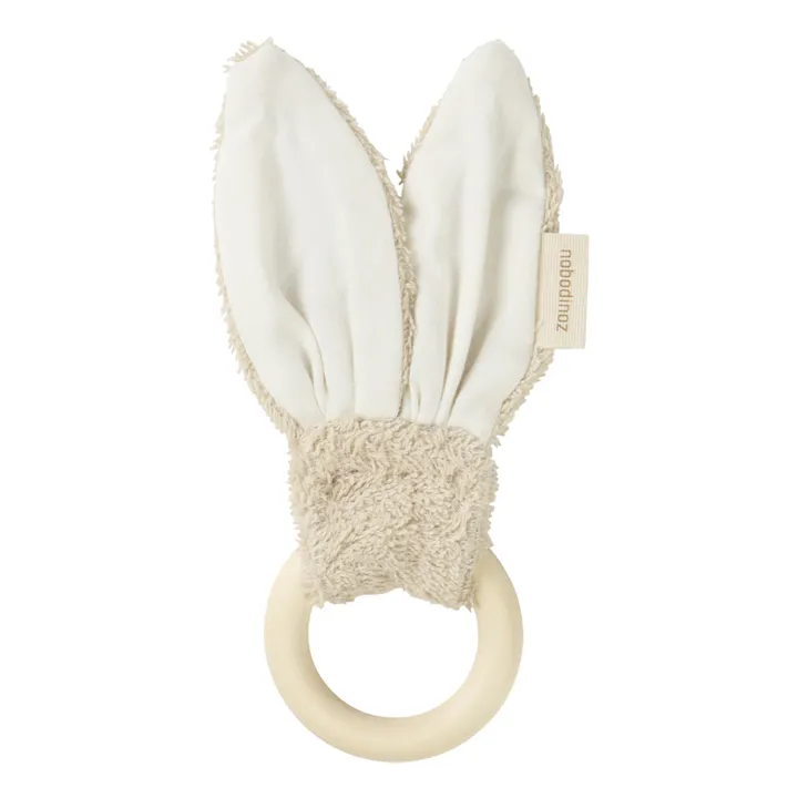 Nobodinoz Anneau de dentition Bunny | Sable