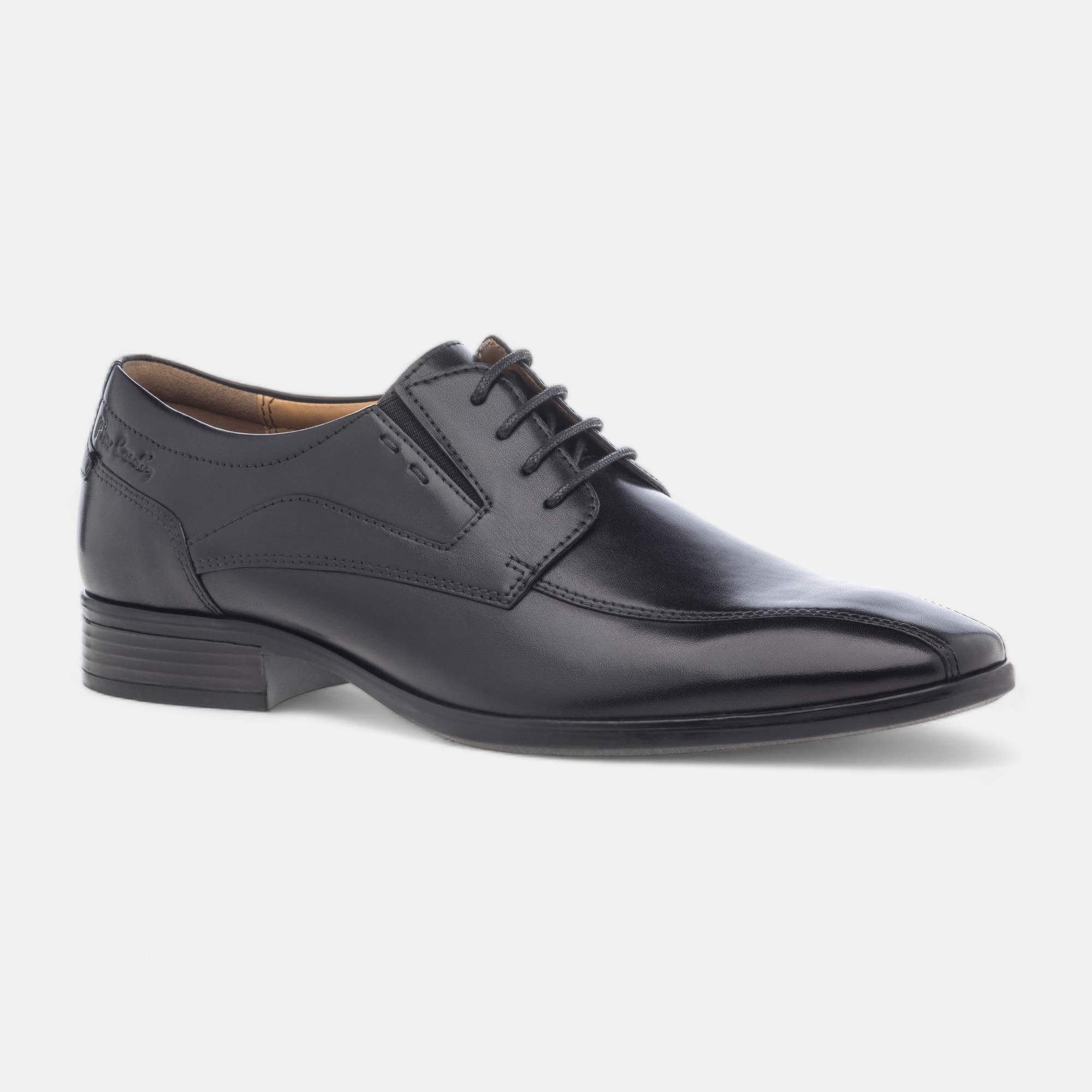 Derbies Homme en cuir noir