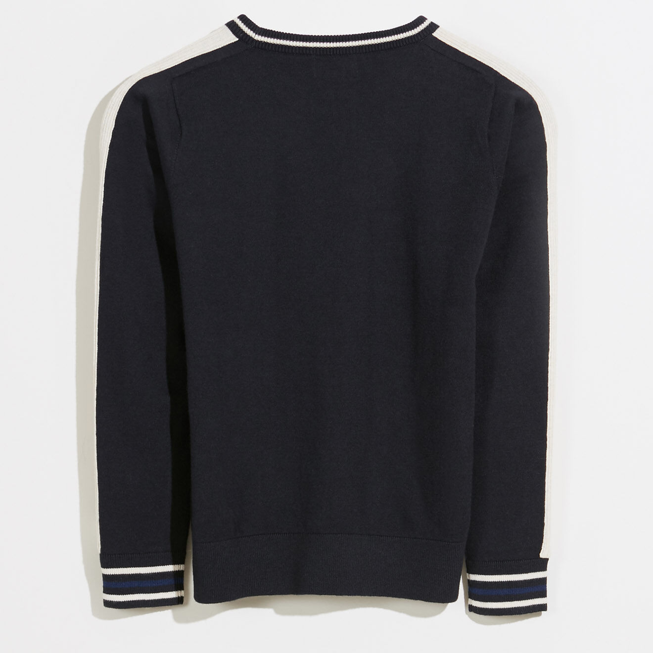 Bellerose Pull en Coton & Laine Gouboy marine