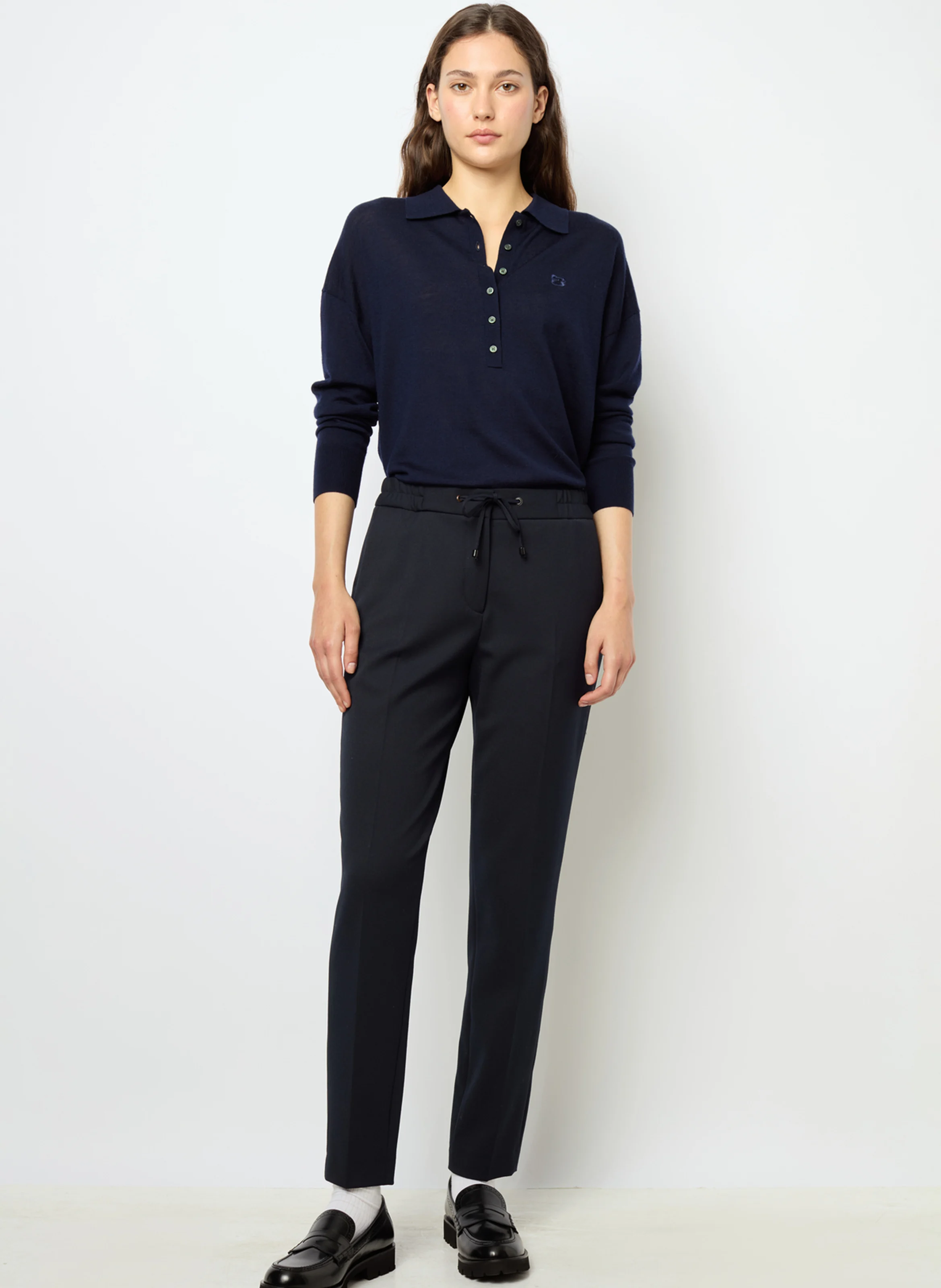 NAYMA - pantalon droit | Bleu