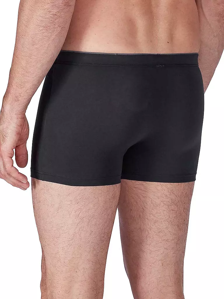 HUBER Pants 3er Pkg Just Comfort black schwarz
