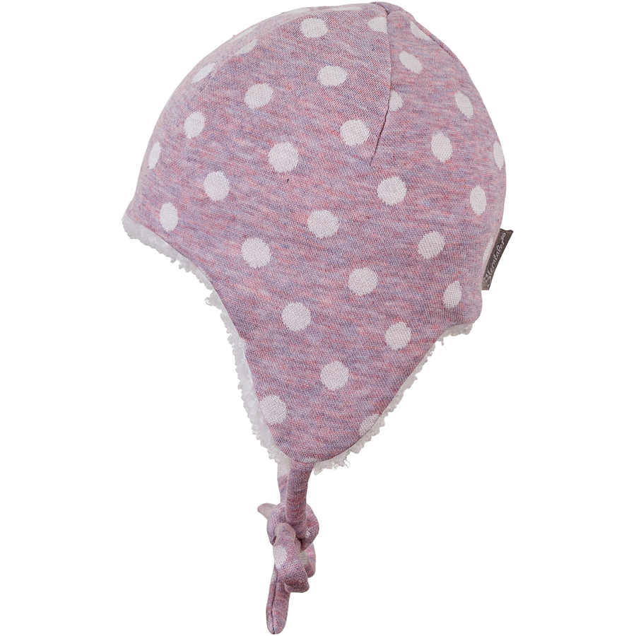 Sterntaler Inka-Mütze Punkte rosa