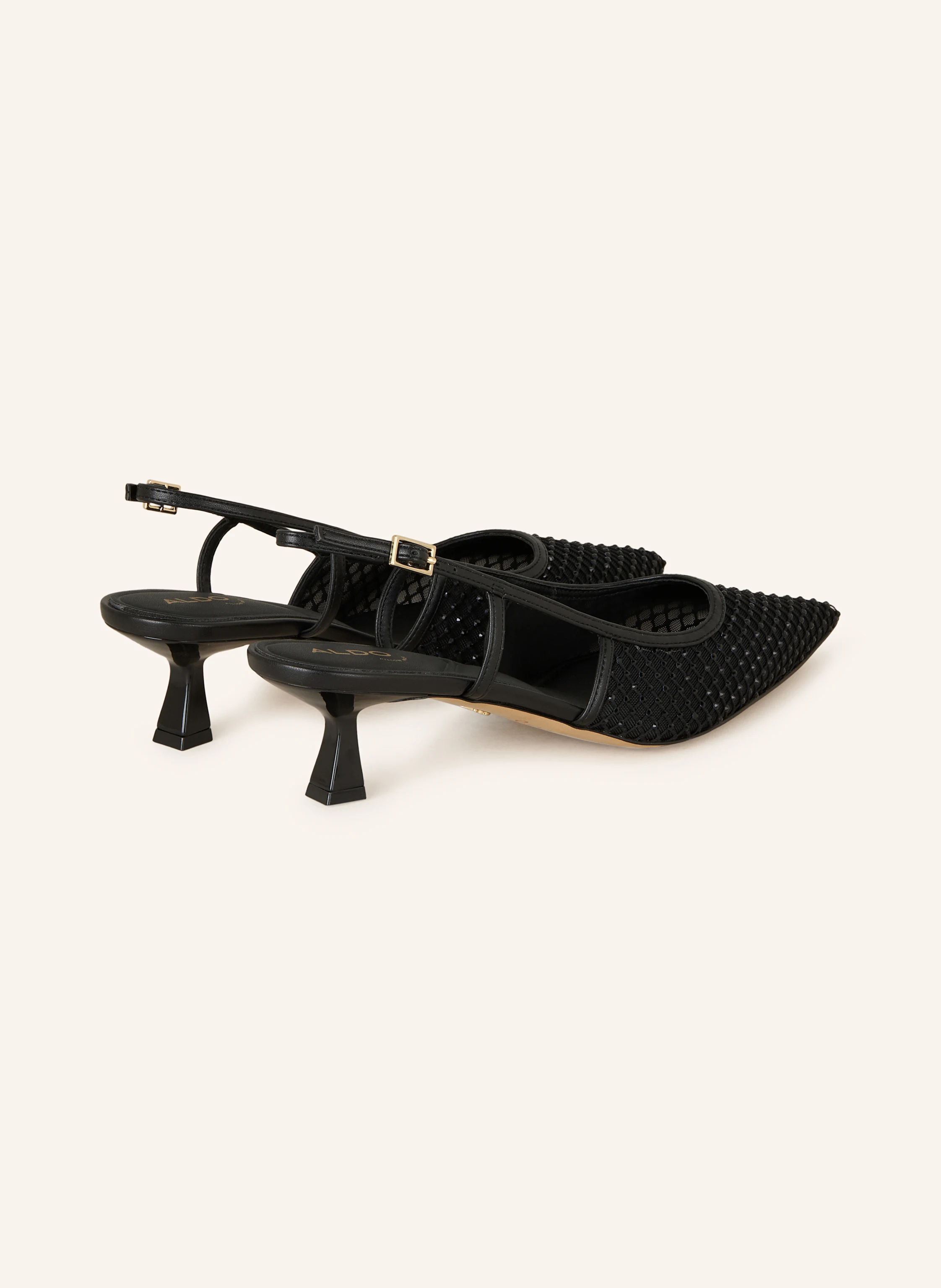ALDO Slingpumps mit Schmucksteinen