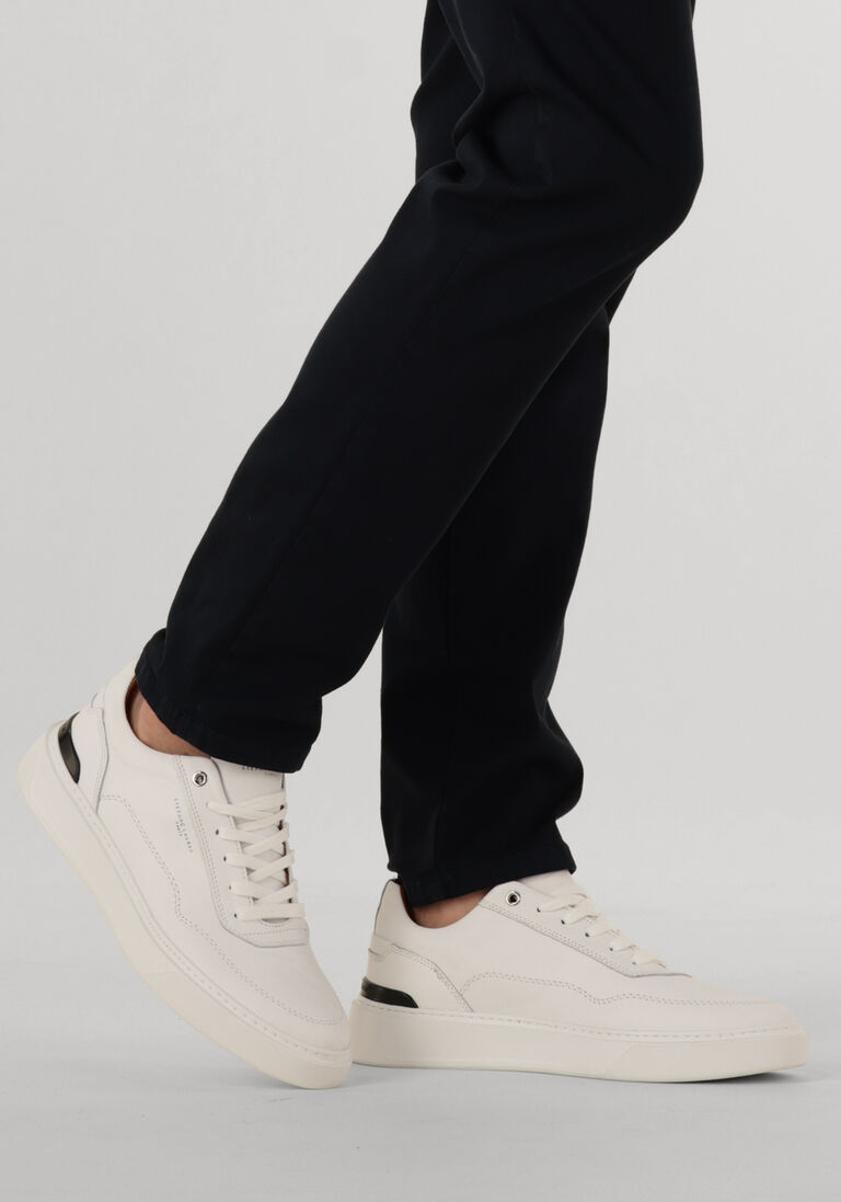 witte stefano lauran lage sneakers star 001