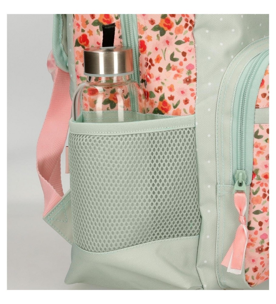 Joumma Bags Mochila MovomRomantic Girl adaptable a carro verde -30x38x12cm-