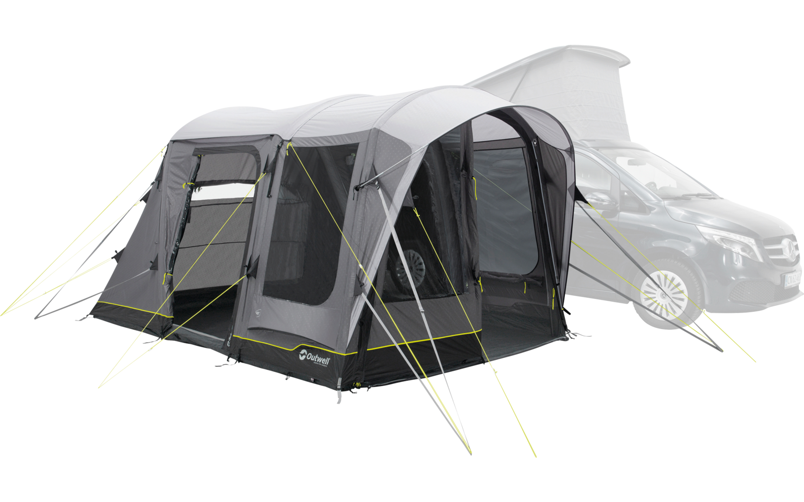 Outwell Wolfburg 380 Air Luftvorzelt für Campingbus mit aufblasbarem Gestänge