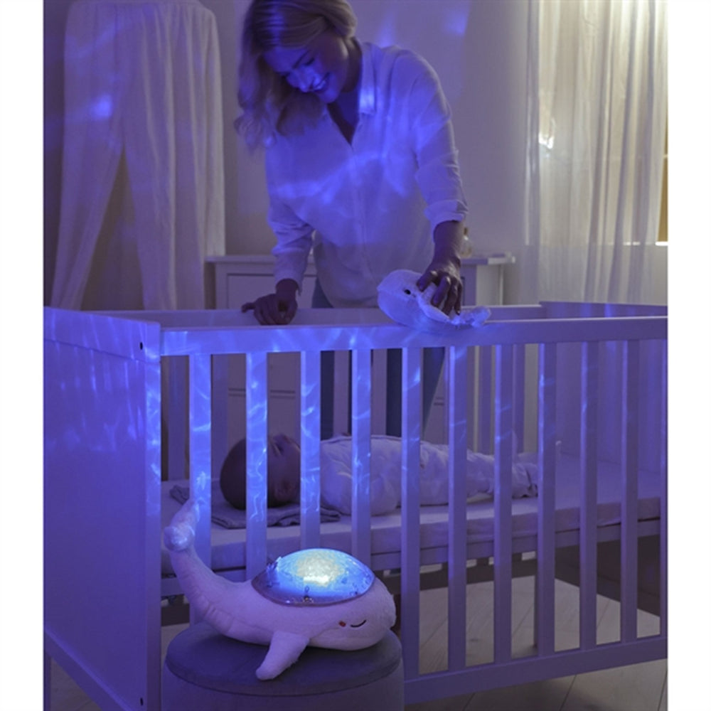 Tranquil Whale Natlampe White - Cloud B