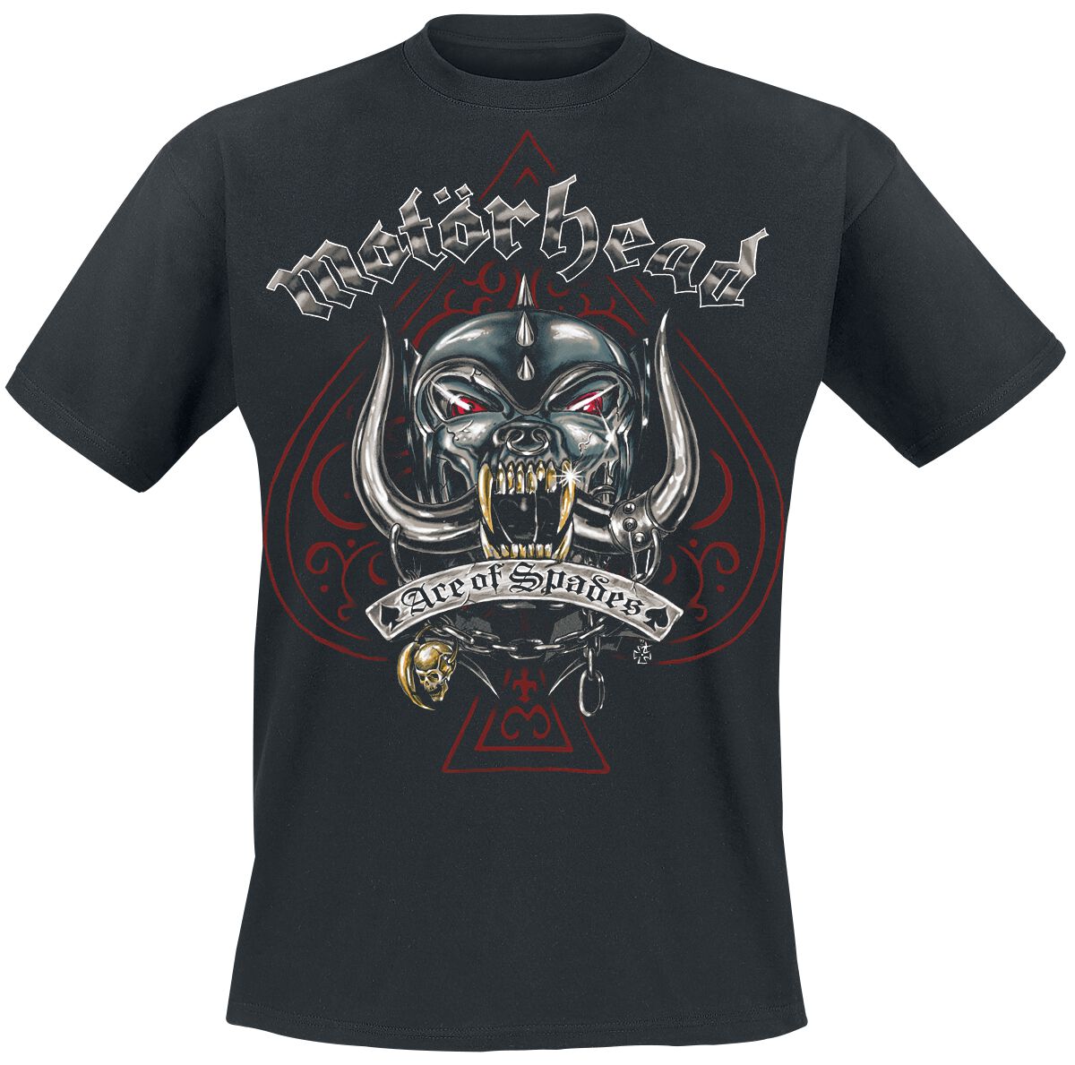 Ace Of Spades Tattoo | Motörhead T-Shirt Manches courtes