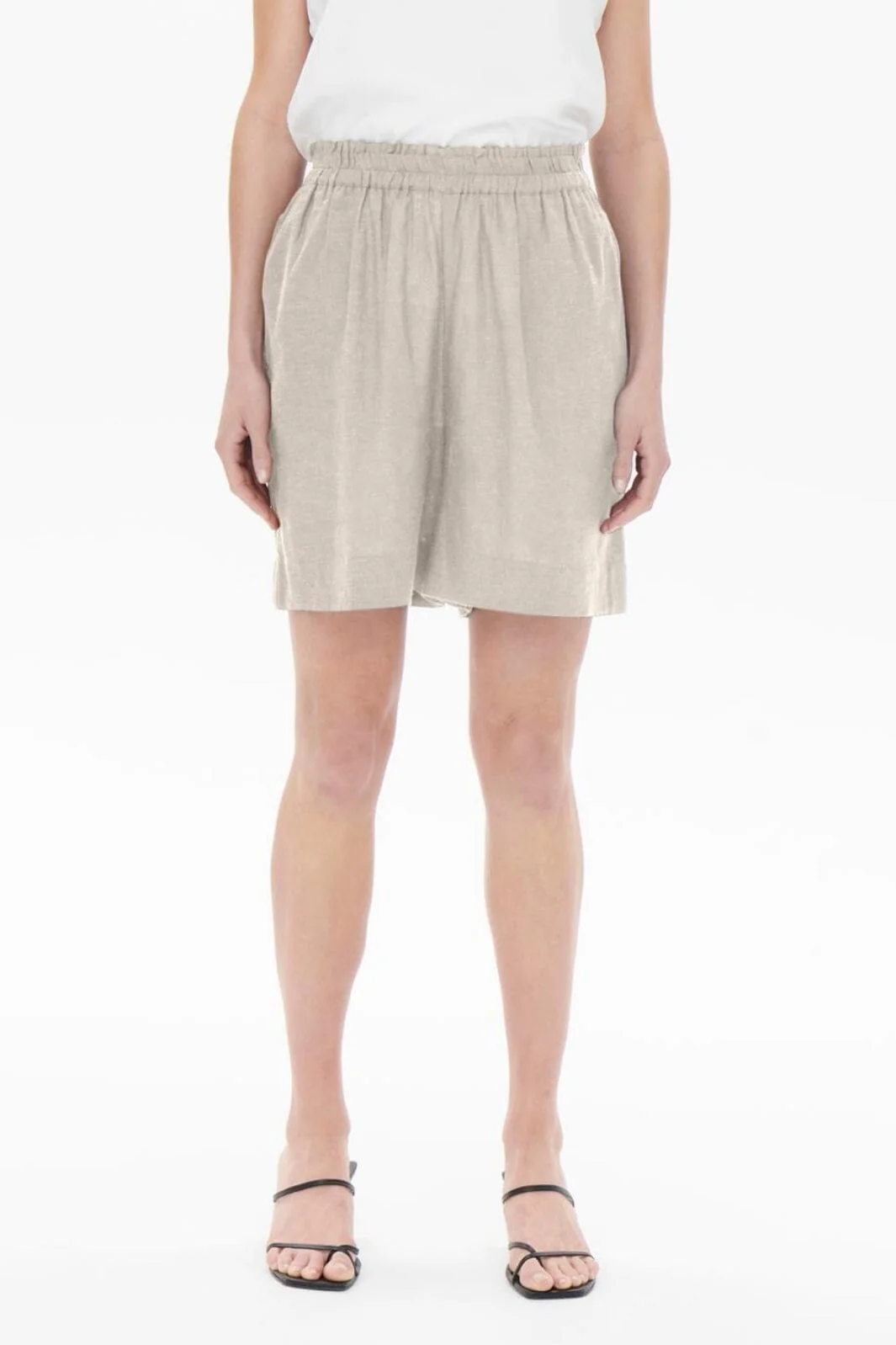 Only Onltokyo Linen Blend Shorts 3996912 moonbeam