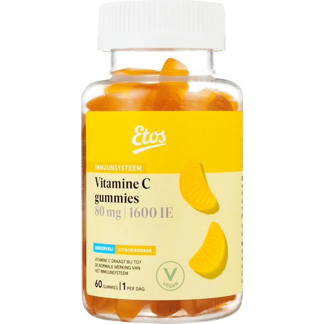 Etos Vitamine C 80mg gummies 60 stuks