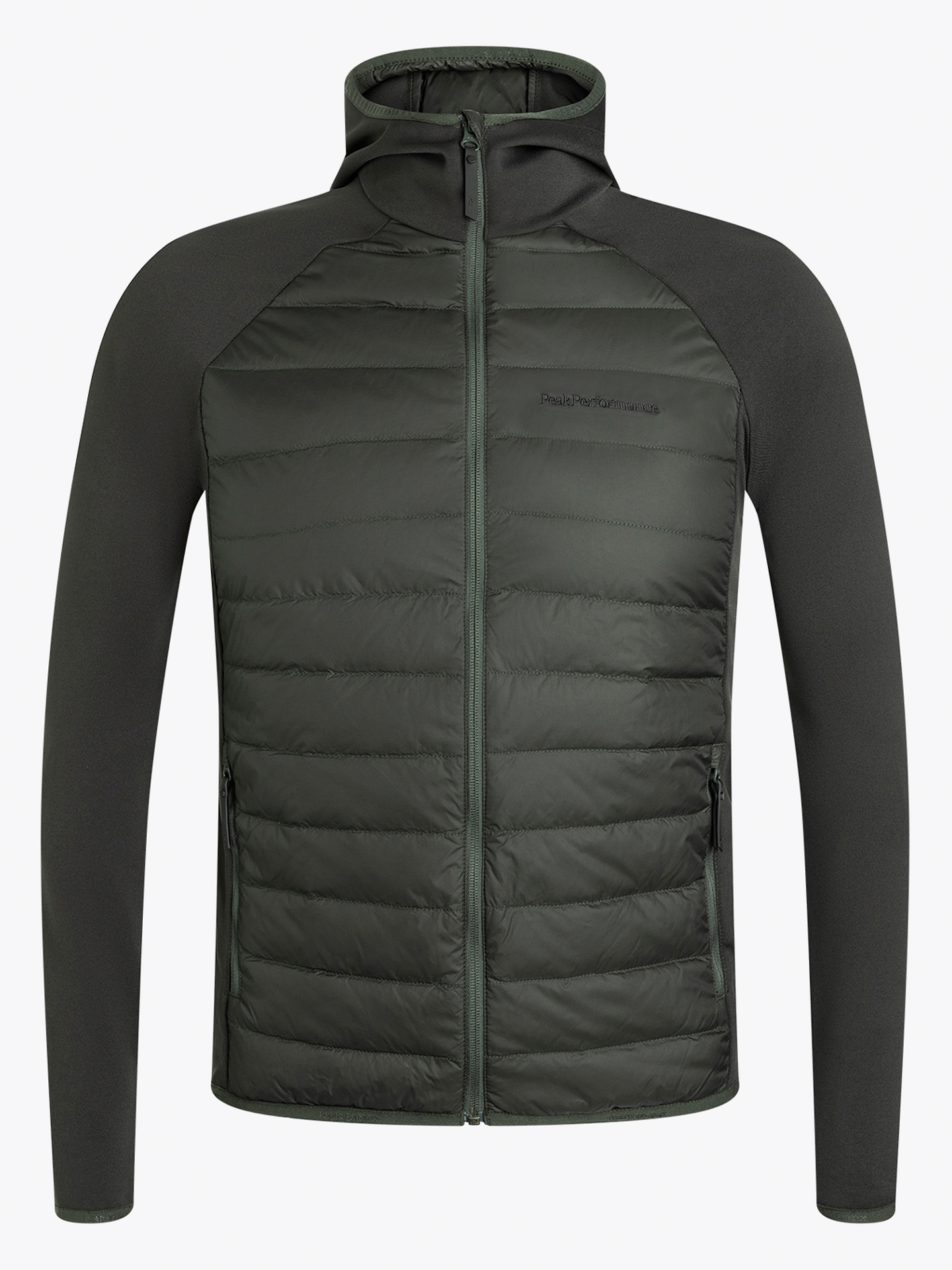 Down Hybrid Hood Jacket
