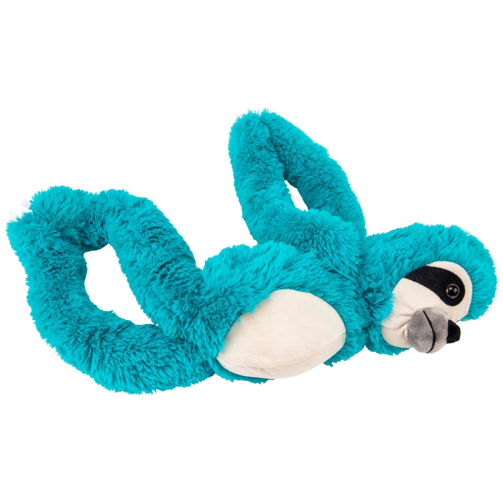 Freches Faultier, türkis, 75 cm, Plüschtier
