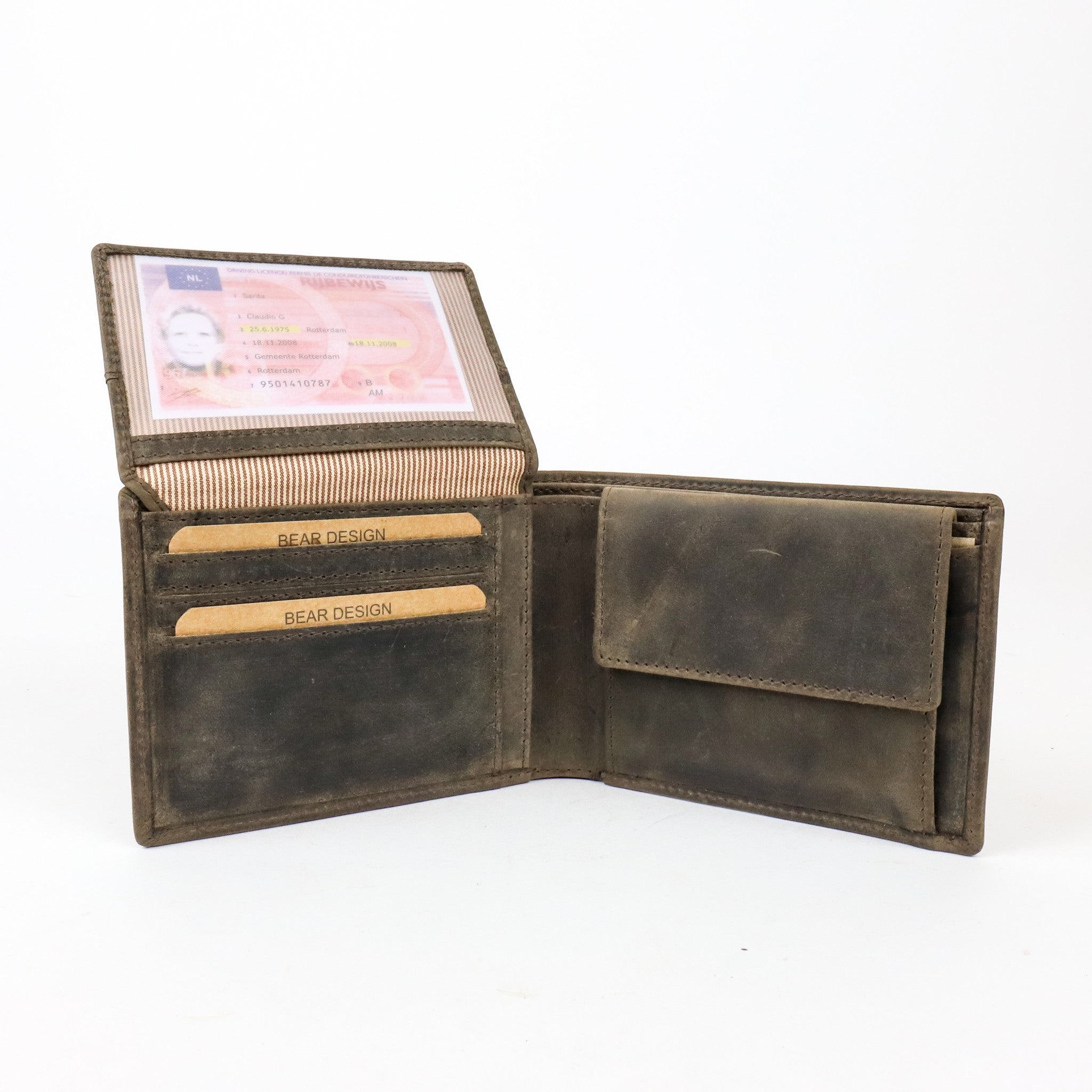 Billfold 'Joep' bruin Bruin
