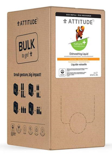 Attitude Dishwashing Liquid Citrus Zest Bult To Go 2LT