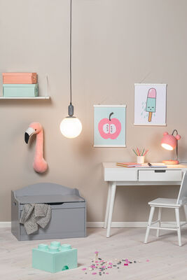 Alice & Fox Bordlampe Anipal, Grey