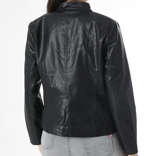 Veste Biker Femme Melisa Noir
