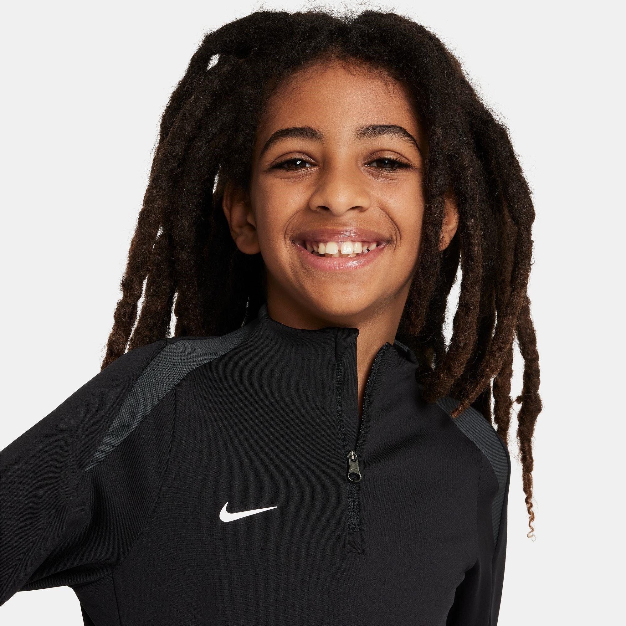 Nike Dri FIT Strike 24 Drill Top Big KidsSoccer Long Sleeve (Stock)