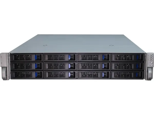 Inter-Tech IPC 2U-2412 - Rack-monterbar - 2U - SSI EEB - ingen strømforsyning - USB