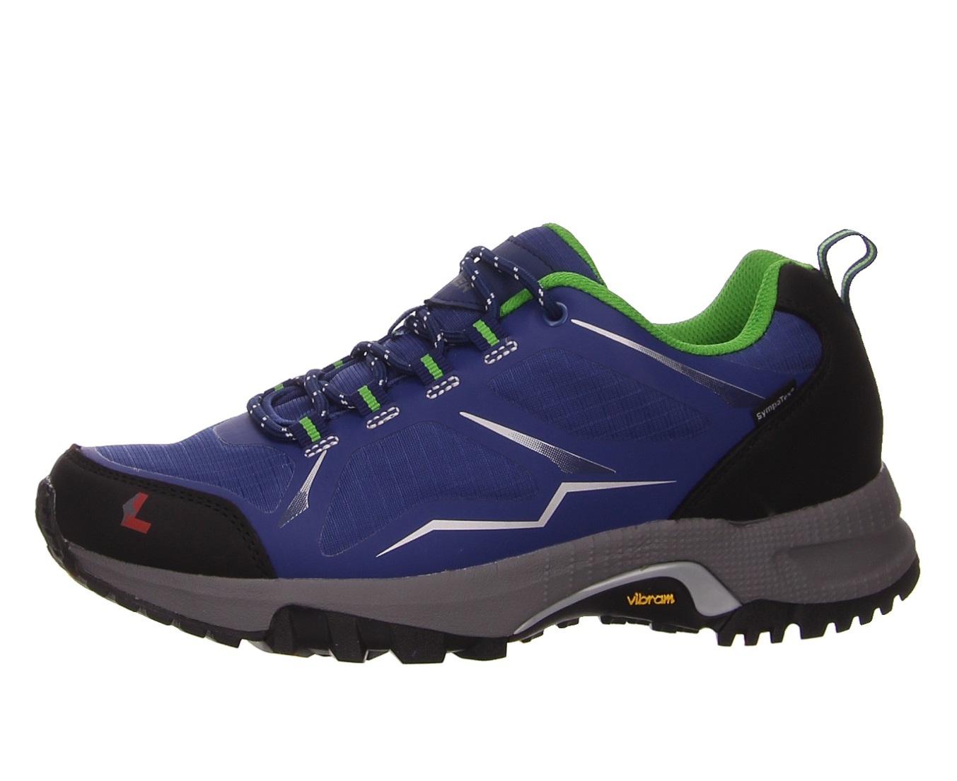 Lackner Schnürschuhe blau grau