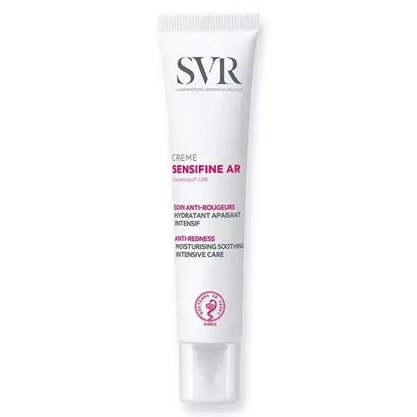 Creme anti-vermelhidão SVR Sensifine AR, hidratante calmante, 40ml