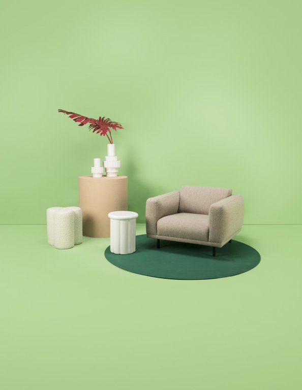 POLSPOTTEN Teddy fauteuil beige