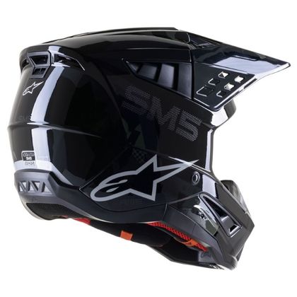 Casque cross Alpinestars S-M5 ROVER - BLACK ANTHRACITE CAMO GLOSSY 2023 - Noir / Gris