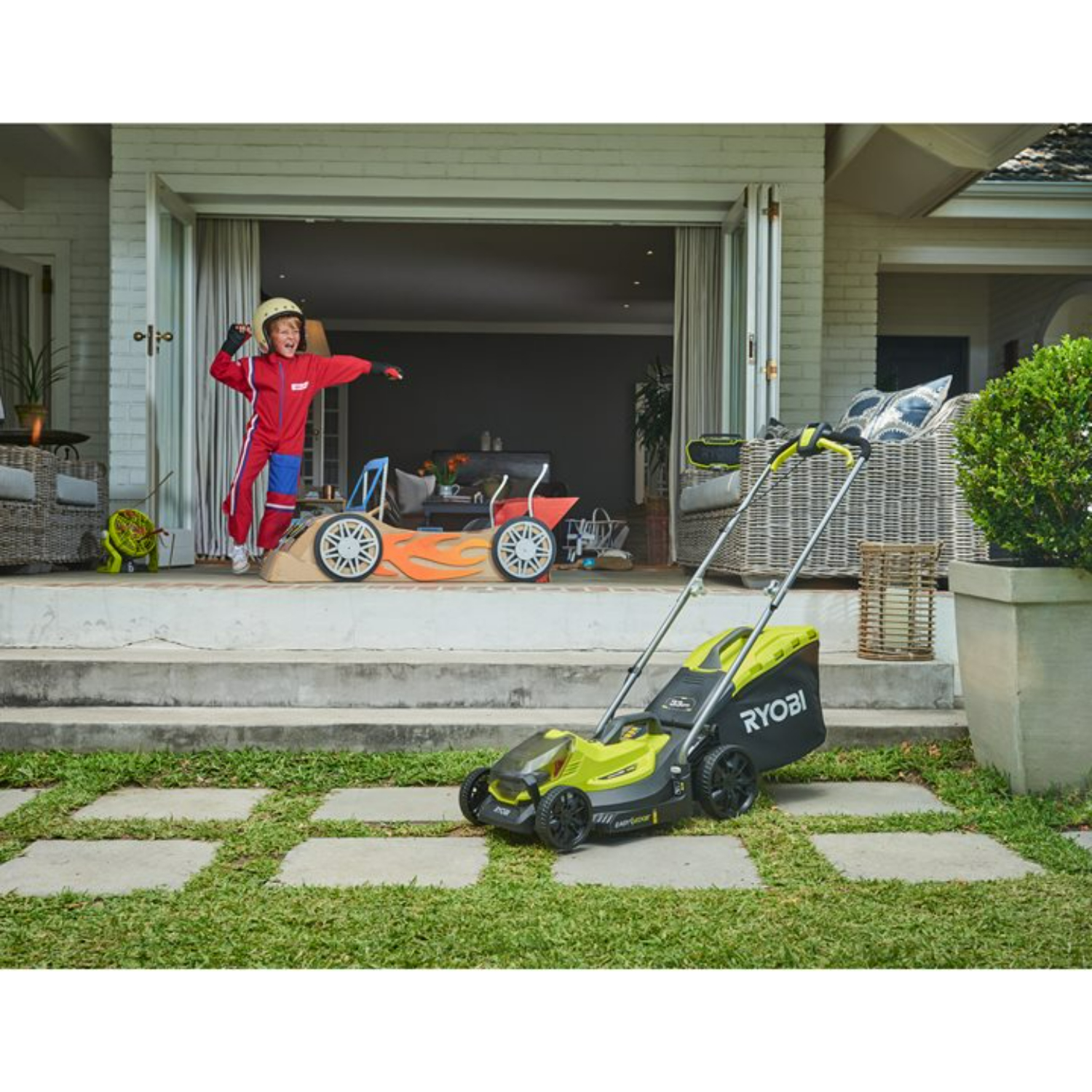 Ryobi OLM1833B 18V Li-Ion accu grasmaaier body - 33cm
