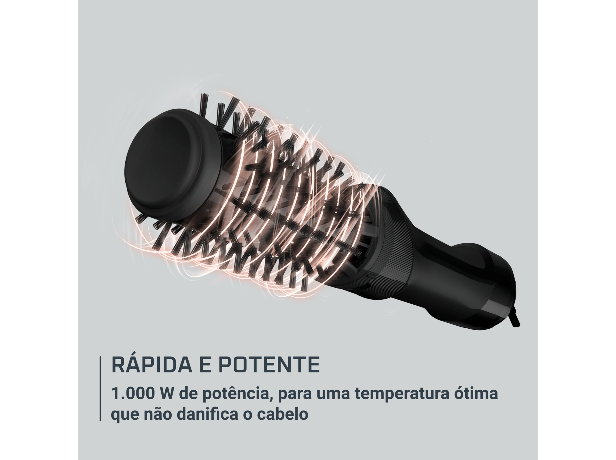ESCOVA MODELADORA DE CABELO ROWENTA UB9540F0 BRUSH ACTIV