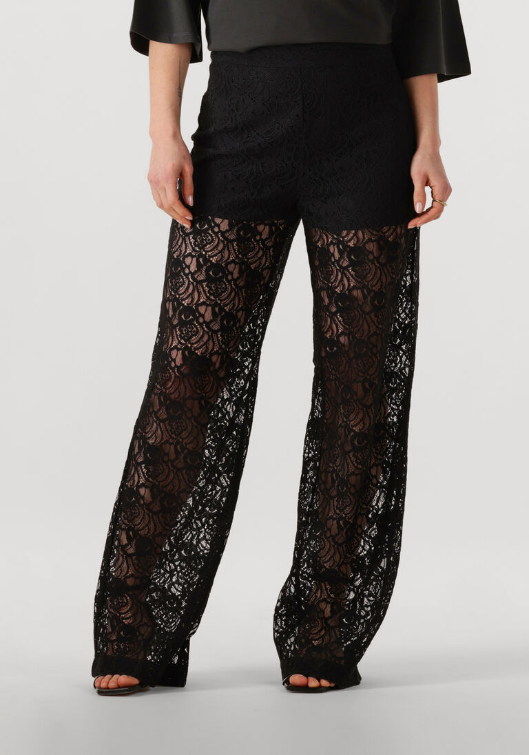 zwarte co'couture pantalon leroycc lace ll pant