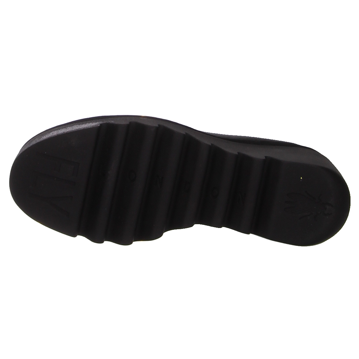 Fly London Slipper schwarz schwarz