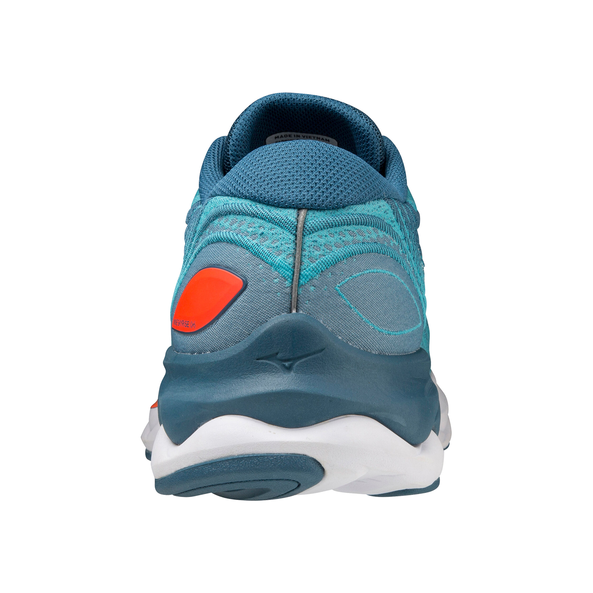 Mizuno Wave Skyrise 4 Chaussure De Running Sans Stabilisateurs Hommes - Bleu , Orange