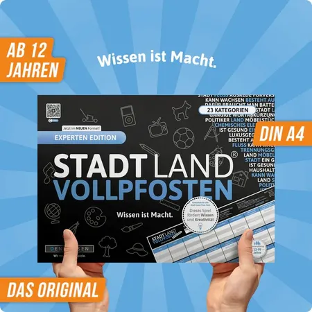 Denkriesen Stadt Land Vollpfosten - Experten Edition 