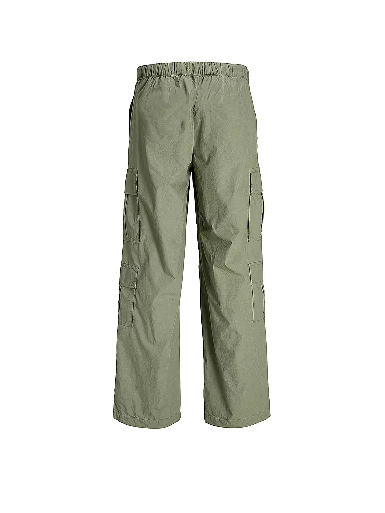 JACK & JONES Cargohose JPSTBILL dunkelgrün