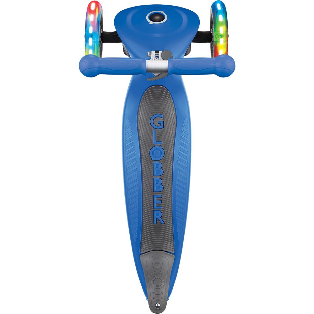 Globber Primo Foldable Lights Scooter Kinder navy blue