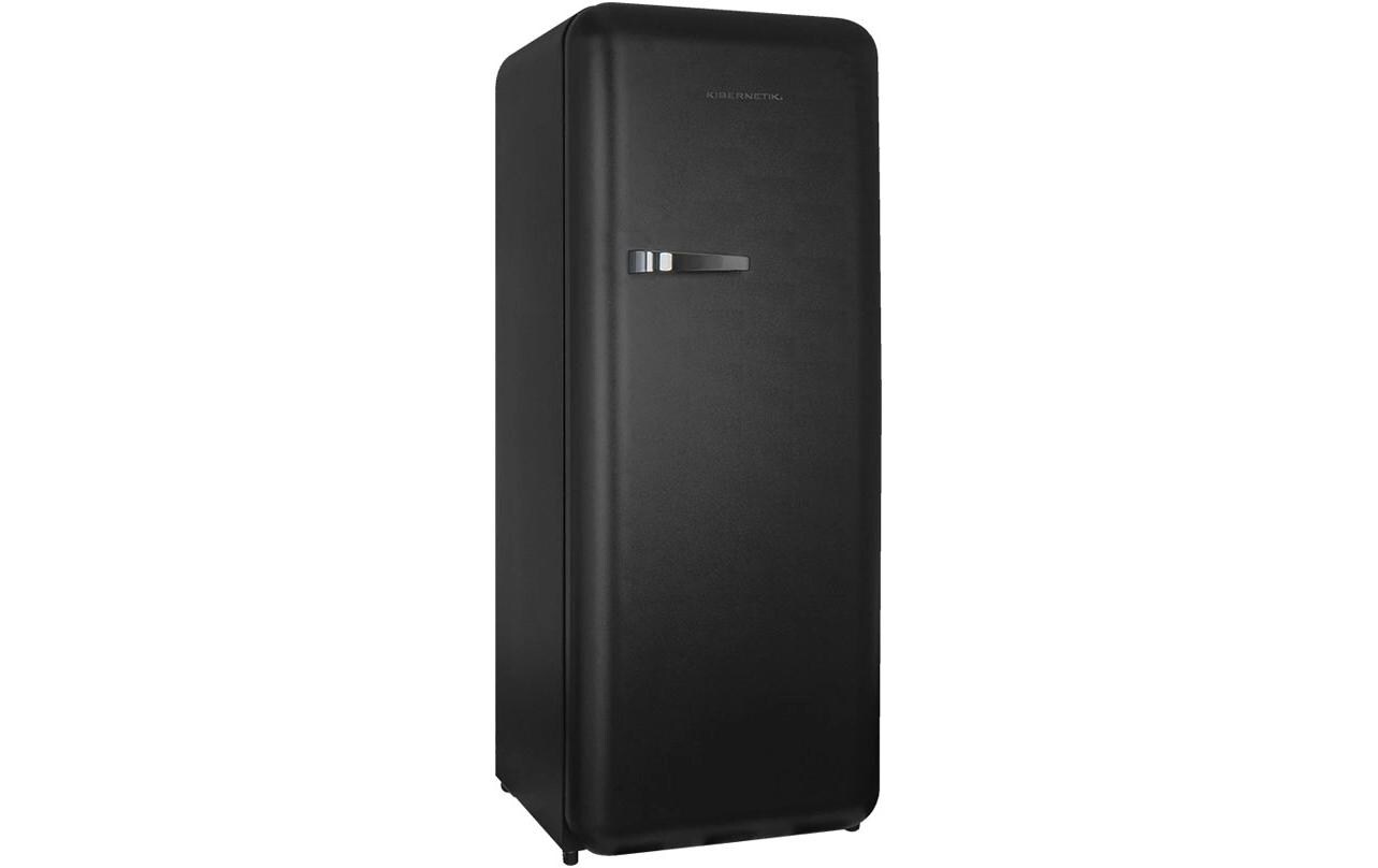 Retro Kühlschrank KSG260 Rechts, Schwarz<br>Kühlgefrierschrank