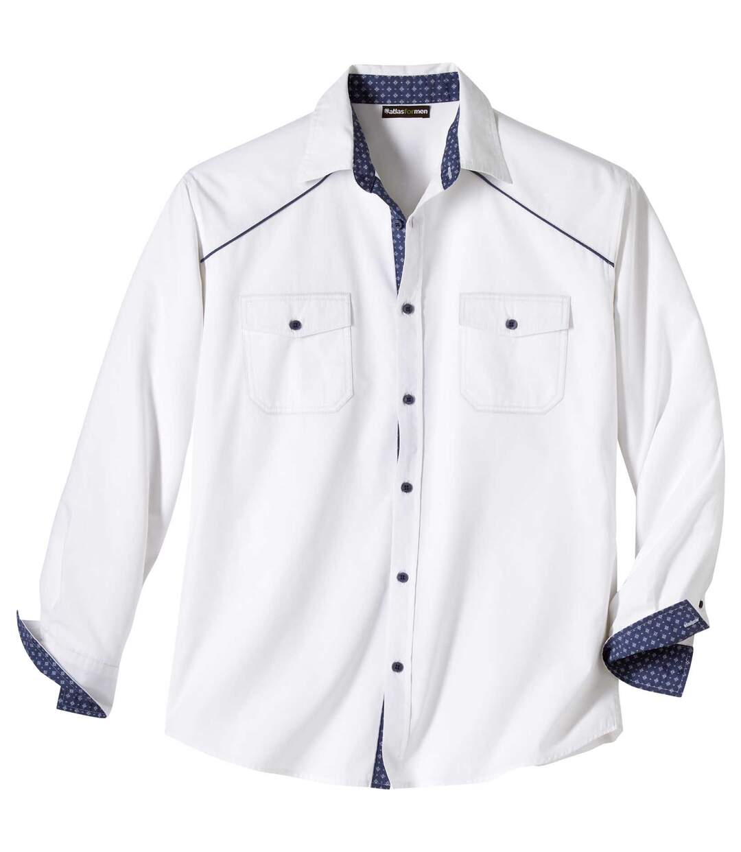 Chemise Blanche Style Country