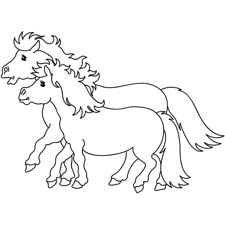 Coppenrath Mein allererster Ausmalspaß: 70 süße Ponys (Mini-Künstler)