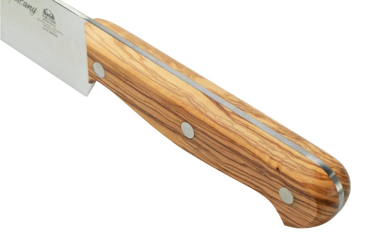 Due Cigni Tuscany 2C764-28OL slagersmes 28 cm olijfhout